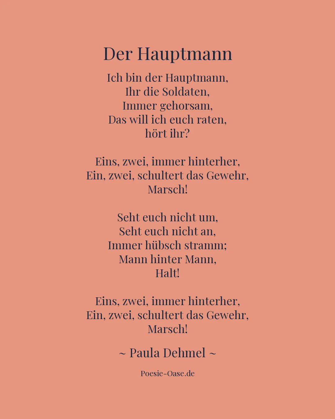 Illustration zu Der Hauptmann