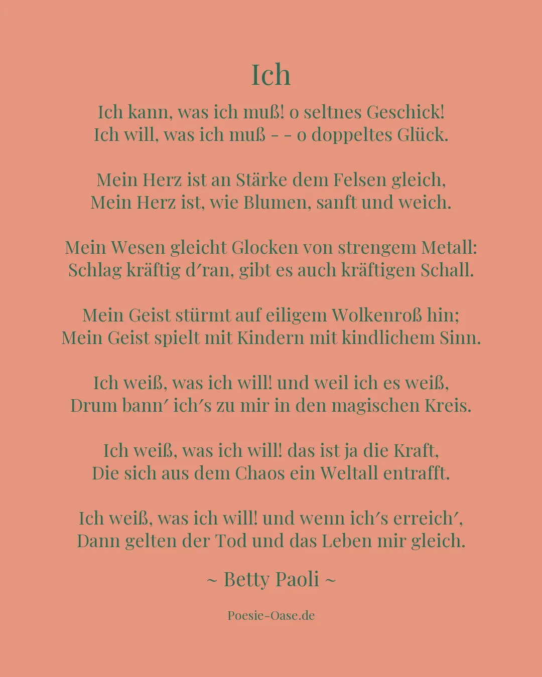 Illustration zu Ich