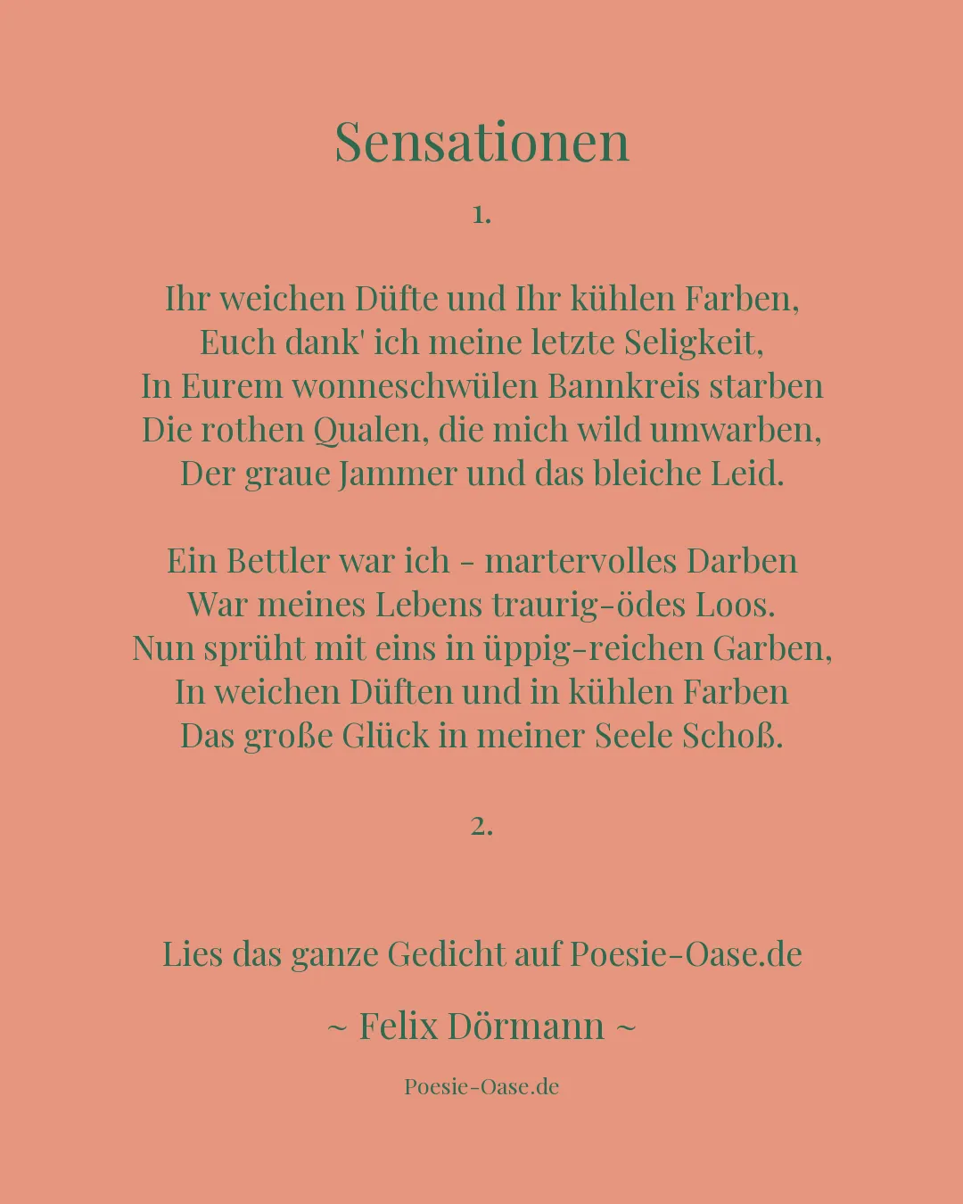 Illustration zu Sensationen