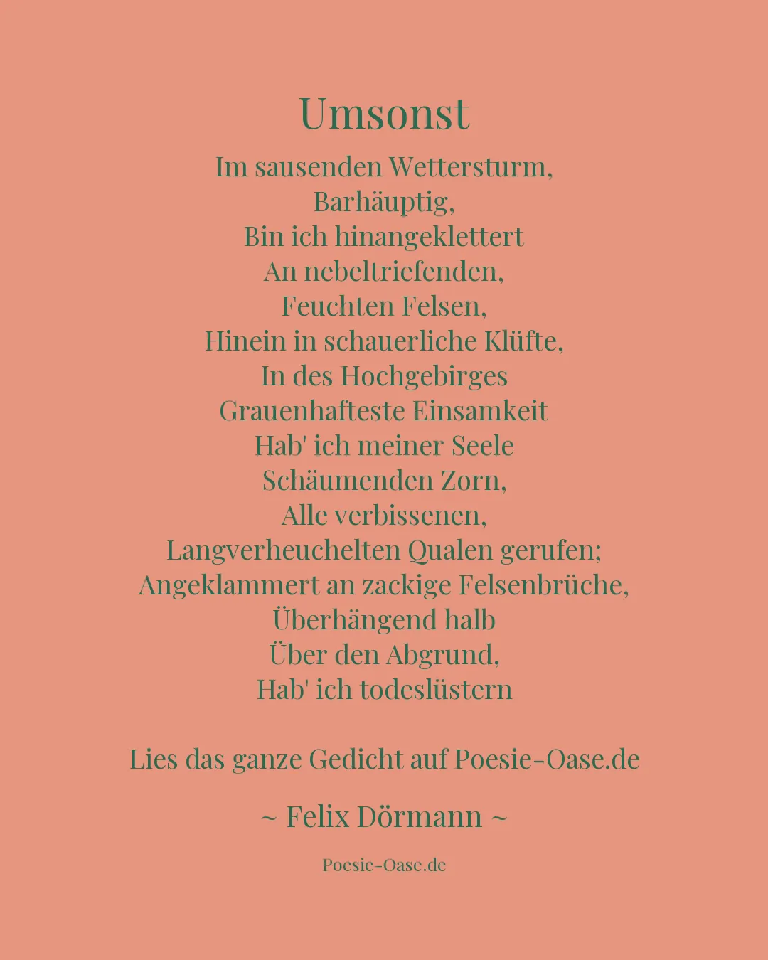 Illustration zu Umsonst