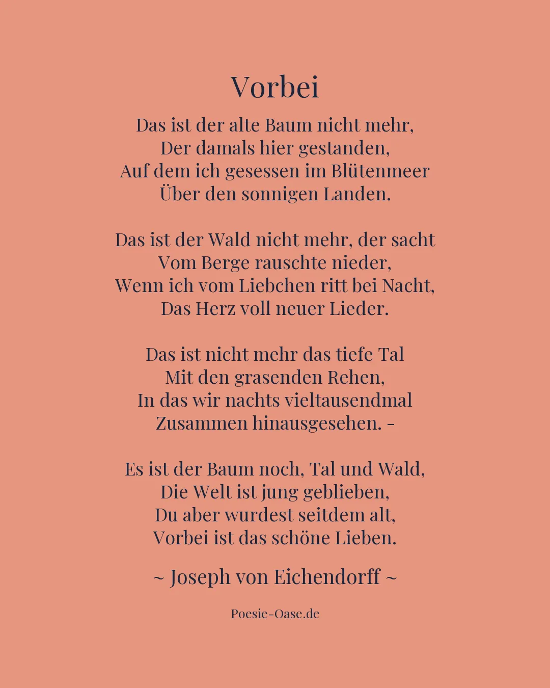 Illustration zu Vorbei
