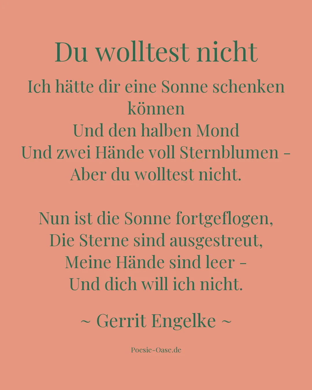 Illustration zu Du wolltest nicht