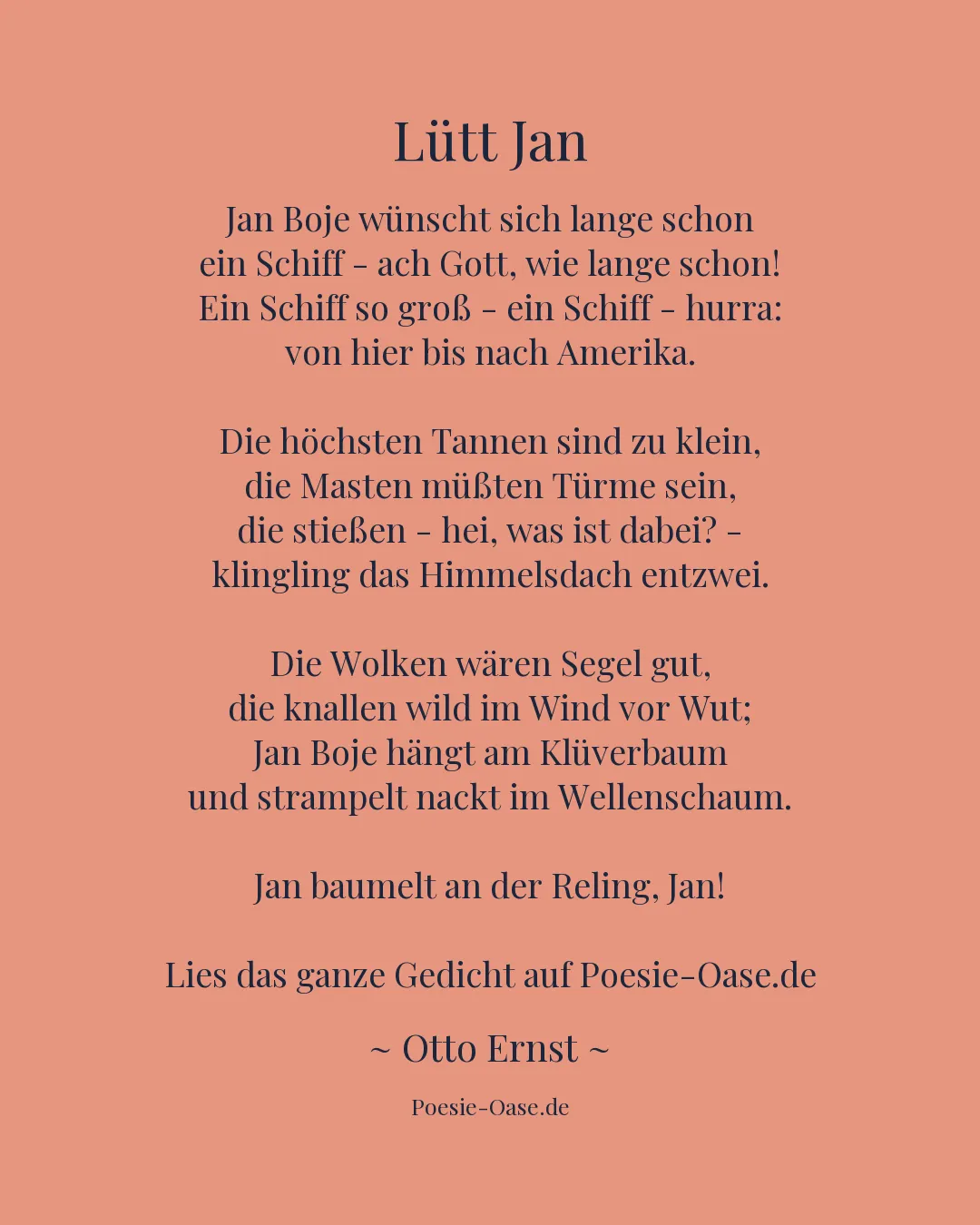 Illustration zu Lütt Jan