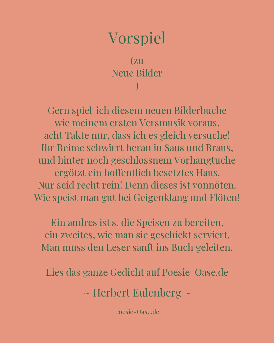 Illustration zu Vorspiel
