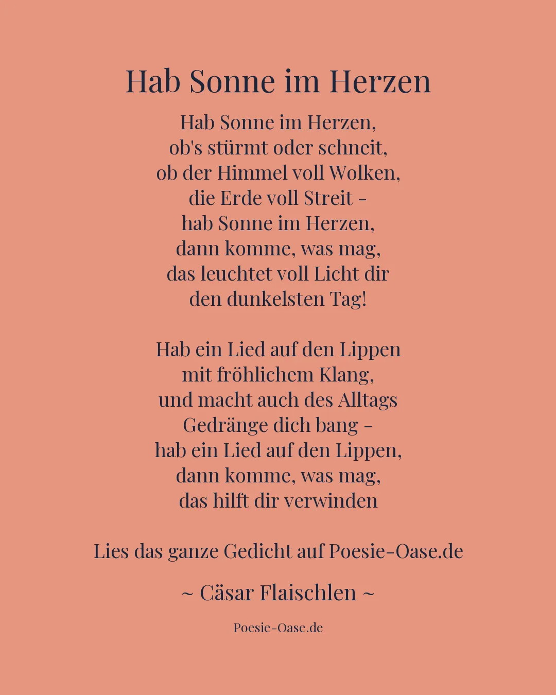 Illustration zu Hab Sonne im Herzen