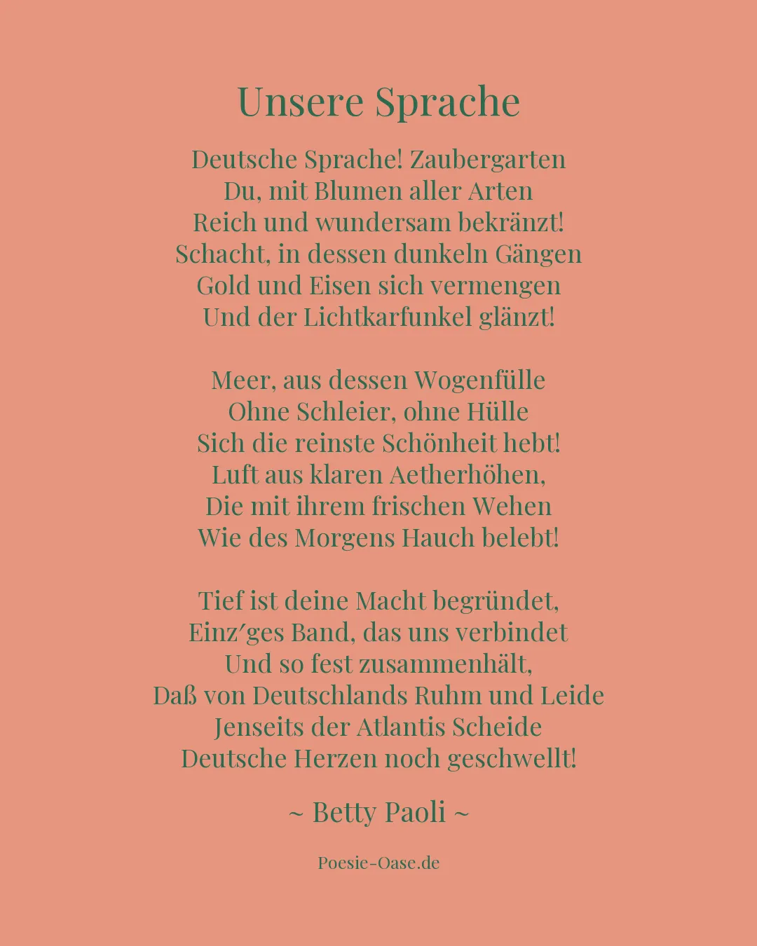 Illustration zu Unsere Sprache