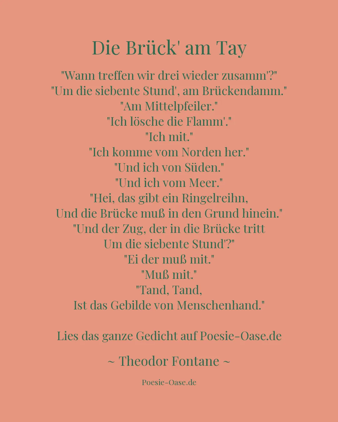 Illustration zu Die Brück' am Tay