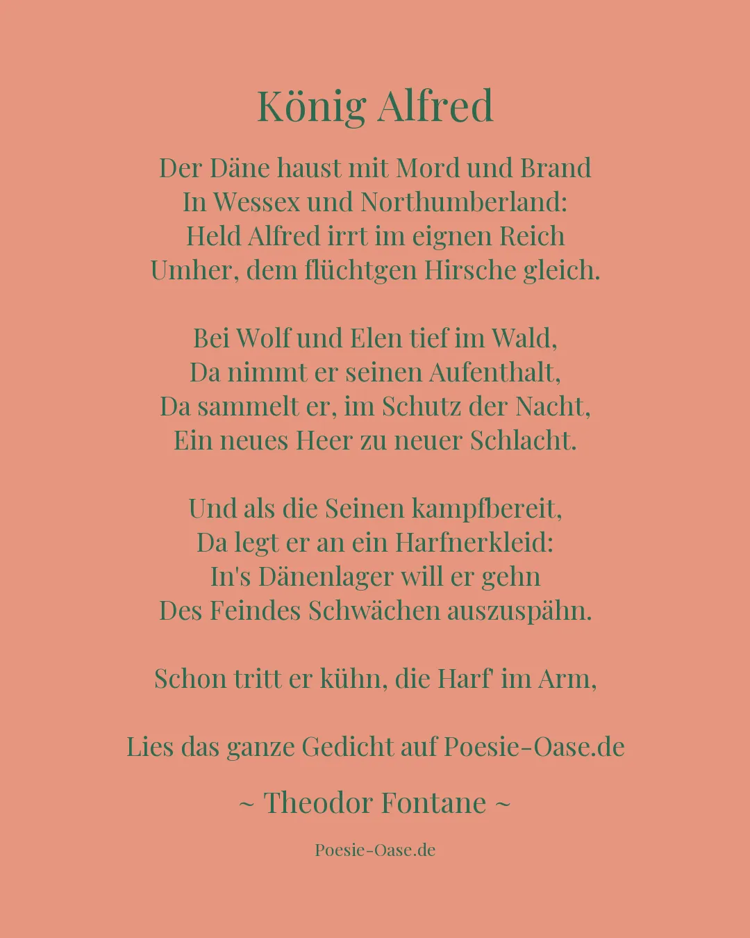 Illustration zu König Alfred