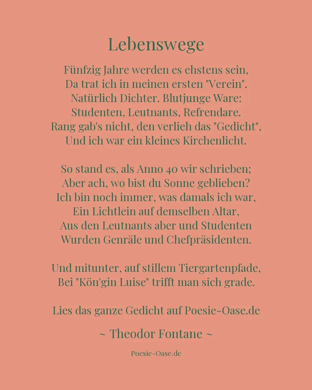 Illustration zu Lebenswege