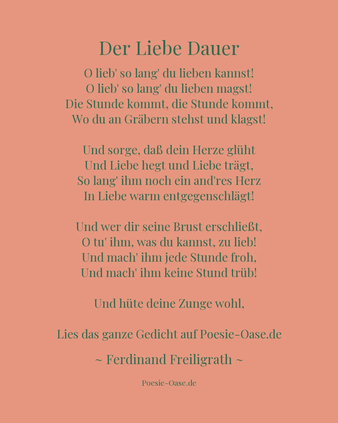 Illustration zu Der Liebe Dauer