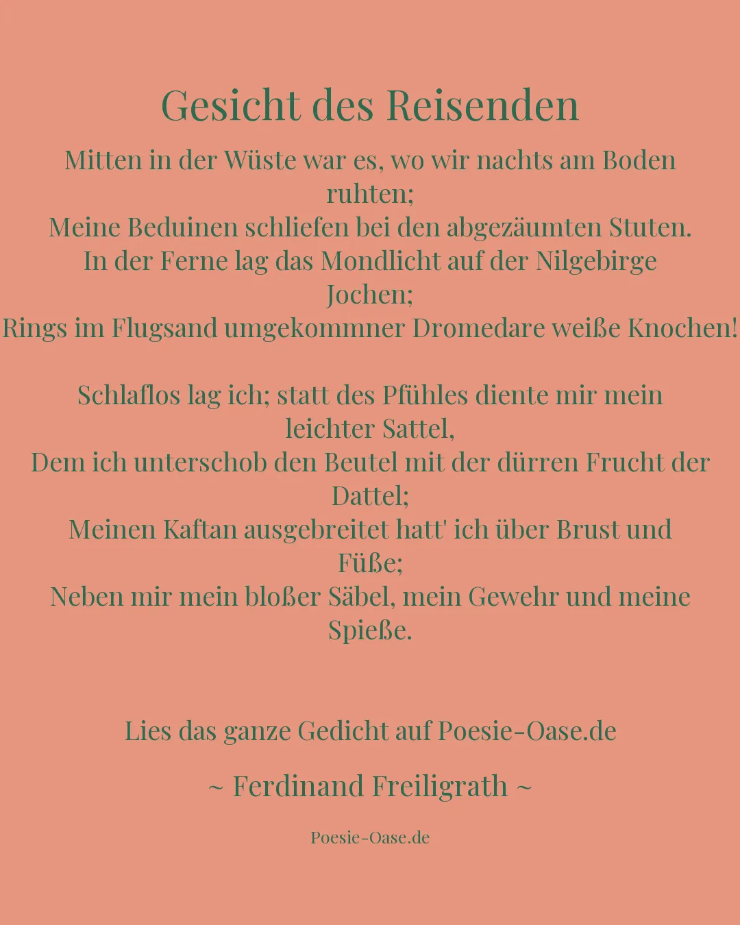 Illustration zu Gesicht des Reisenden