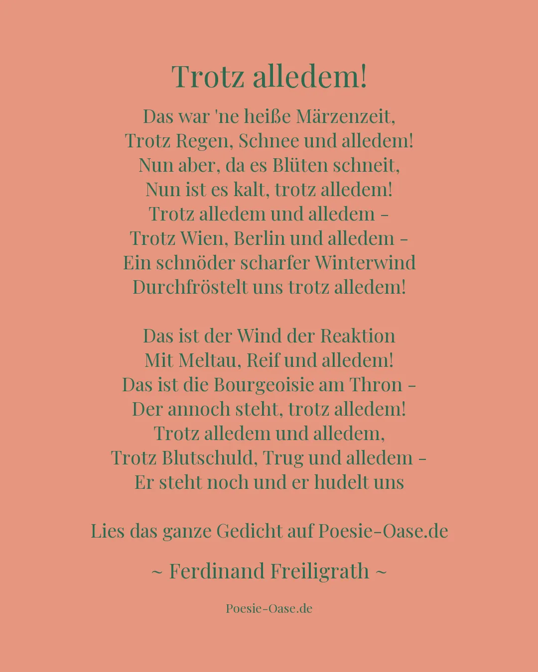 Illustration zu Trotz alledem!