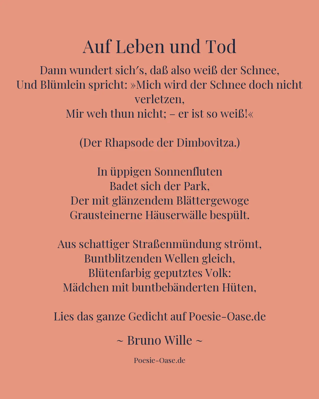 Illustration zu Auf Leben und Tod