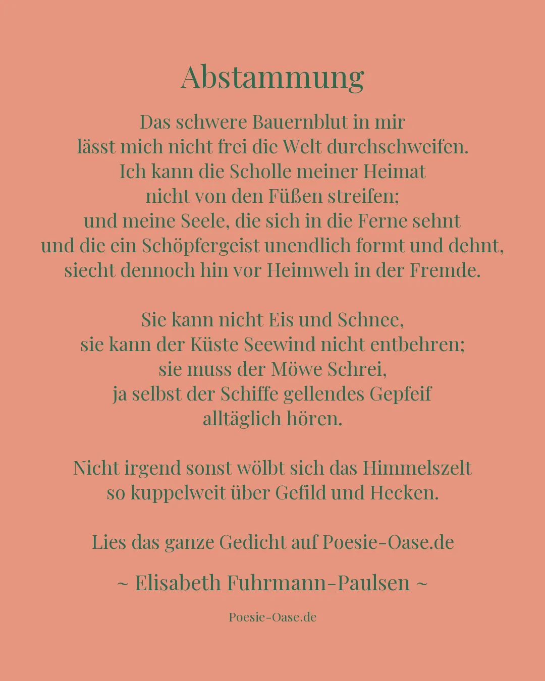 Illustration zu Abstammung