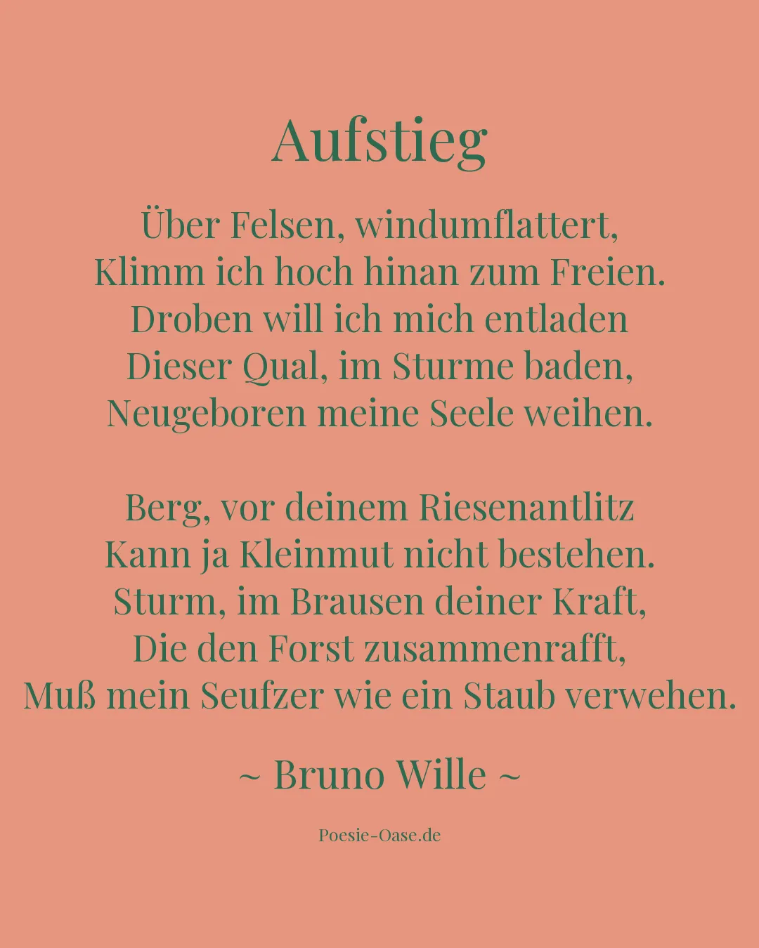Illustration zu Aufstieg