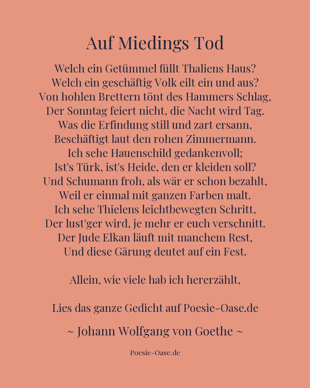 Illustration zu Auf Miedings Tod