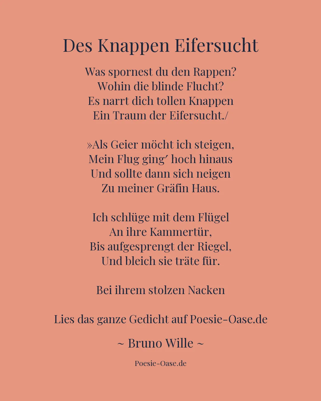 Illustration zu Des Knappen Eifersucht