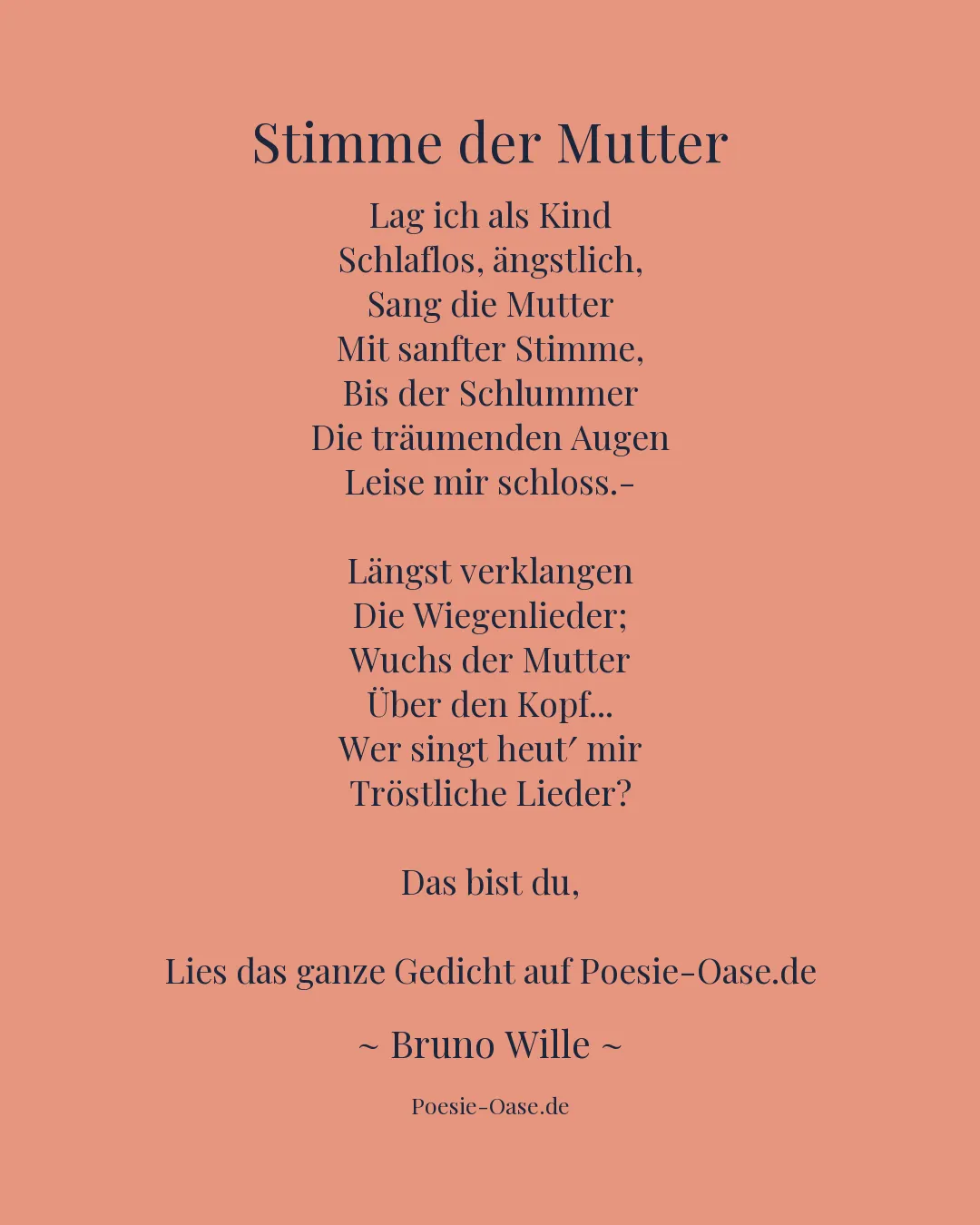 Illustration zu Stimme der Mutter