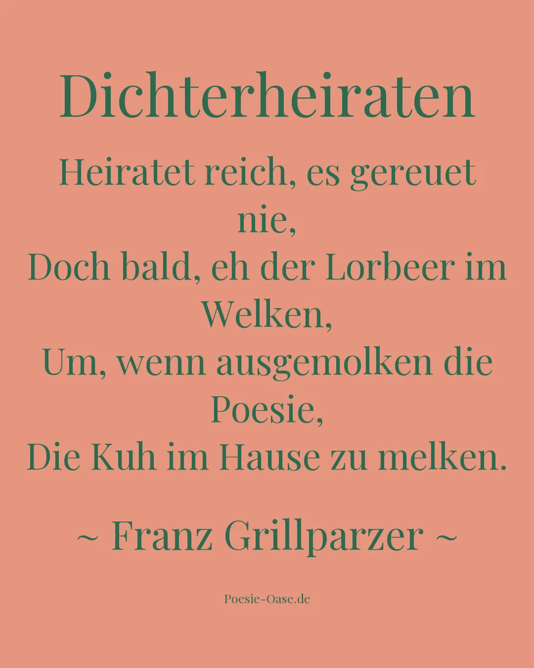 Illustration zu Dichterheiraten