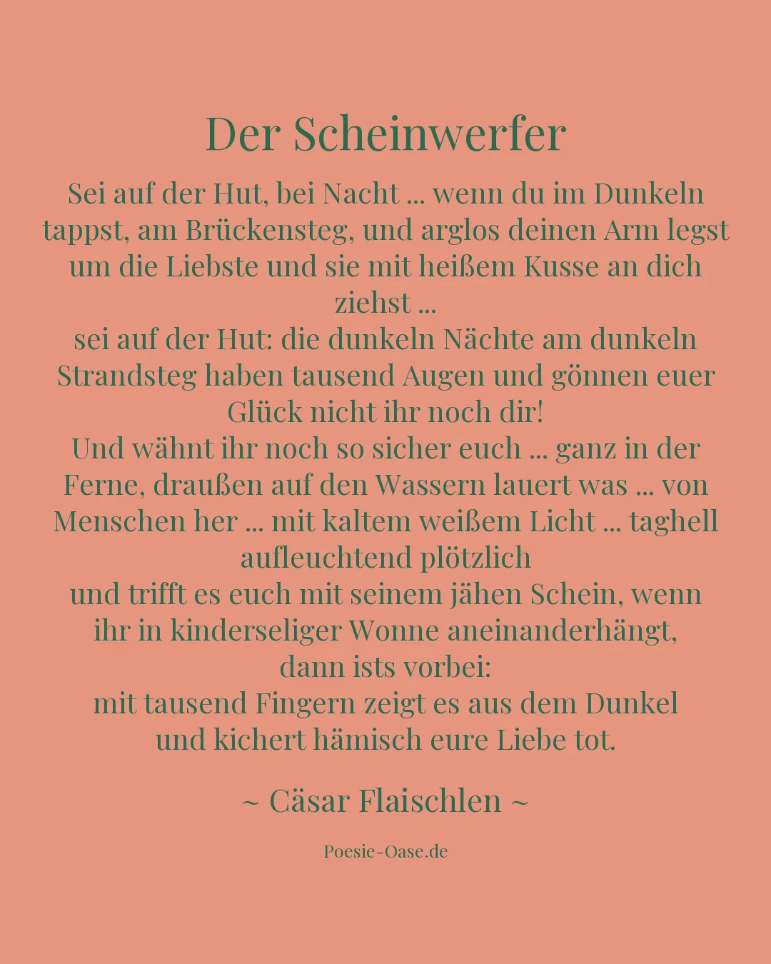 Illustration zu Der Scheinwerfer