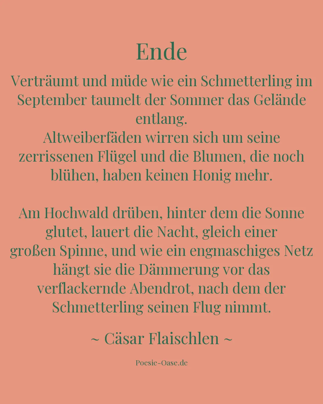 Illustration zu Ende