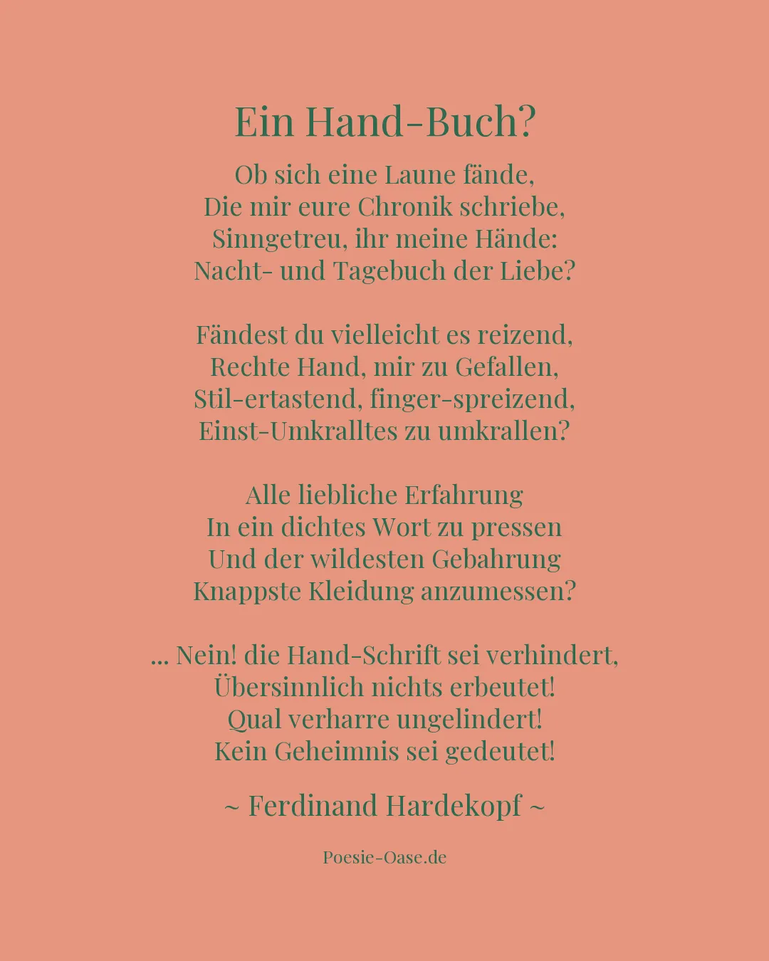 Illustration zu Ein Hand-Buch?