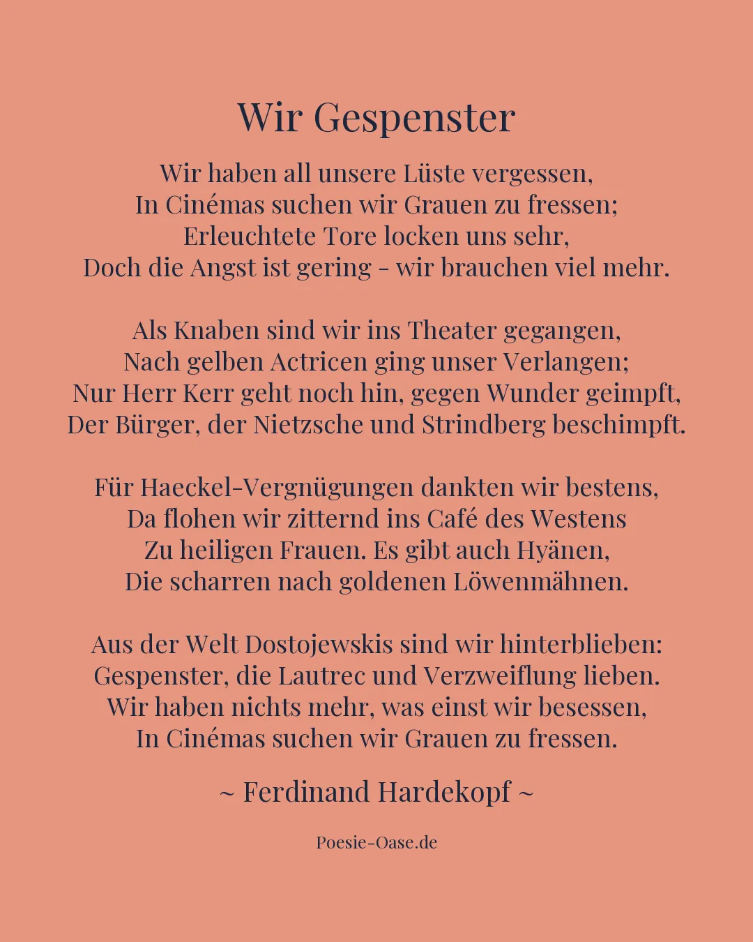 Illustration zu Wir Gespenster