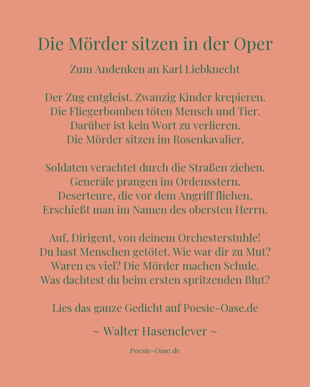 Illustration zu Die Mörder sitzen in der Oper