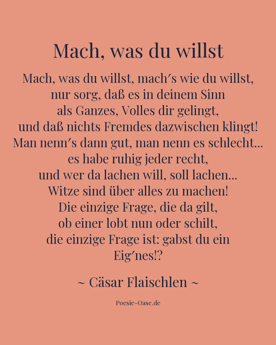 Illustration zu Mach, was du willst