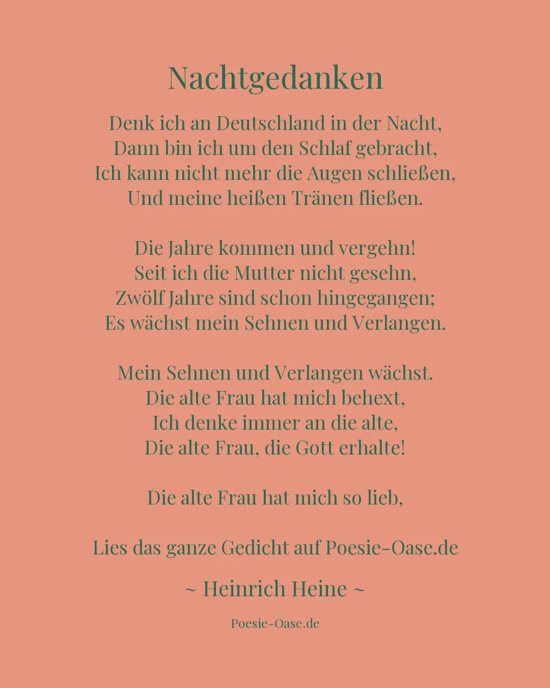 Illustration zu Nachtgedanken