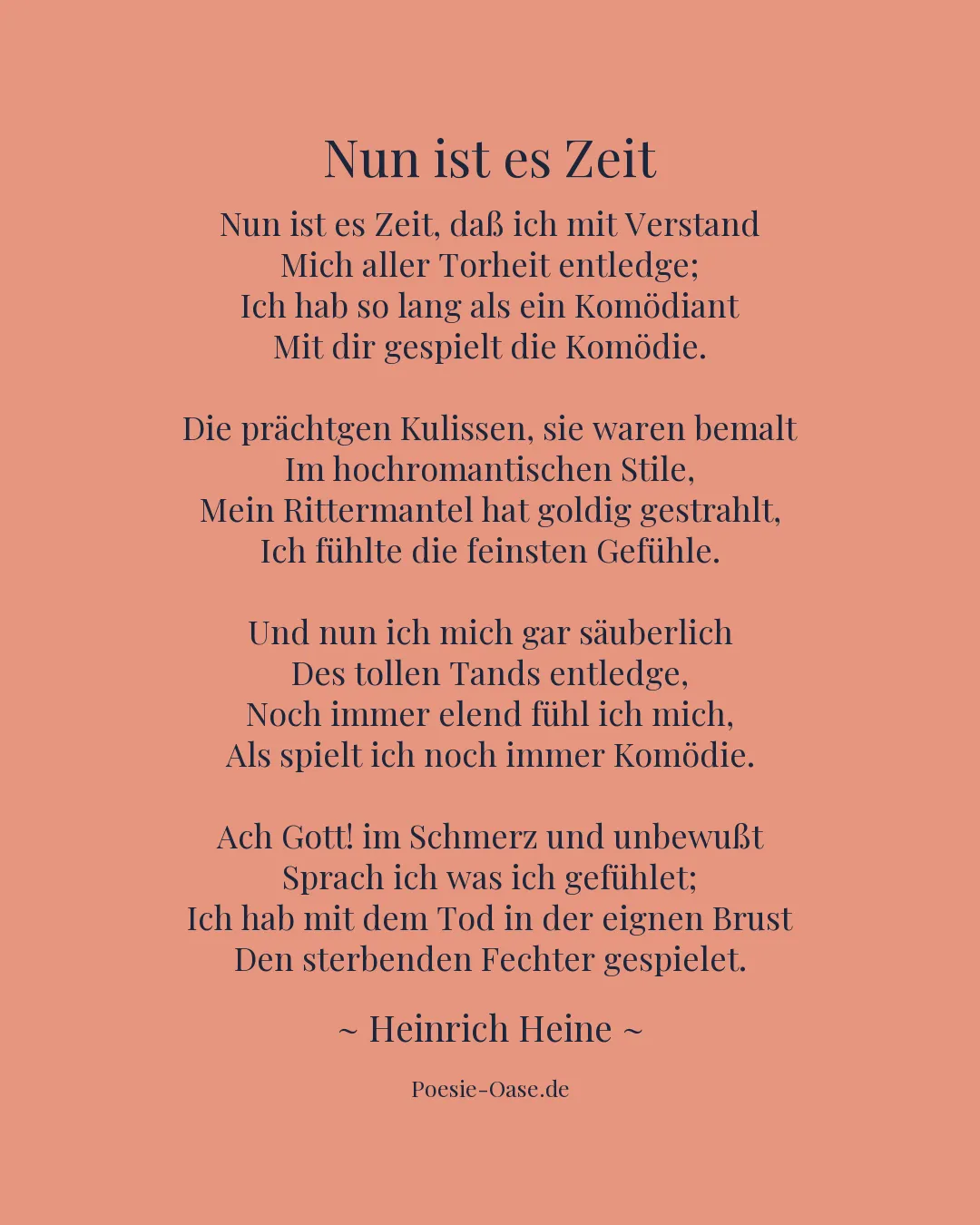 Illustration zu Nun ist es Zeit