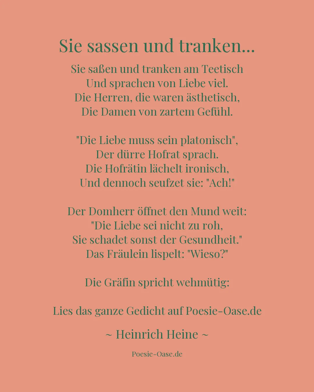 Illustration zu Sie sassen und tranken...