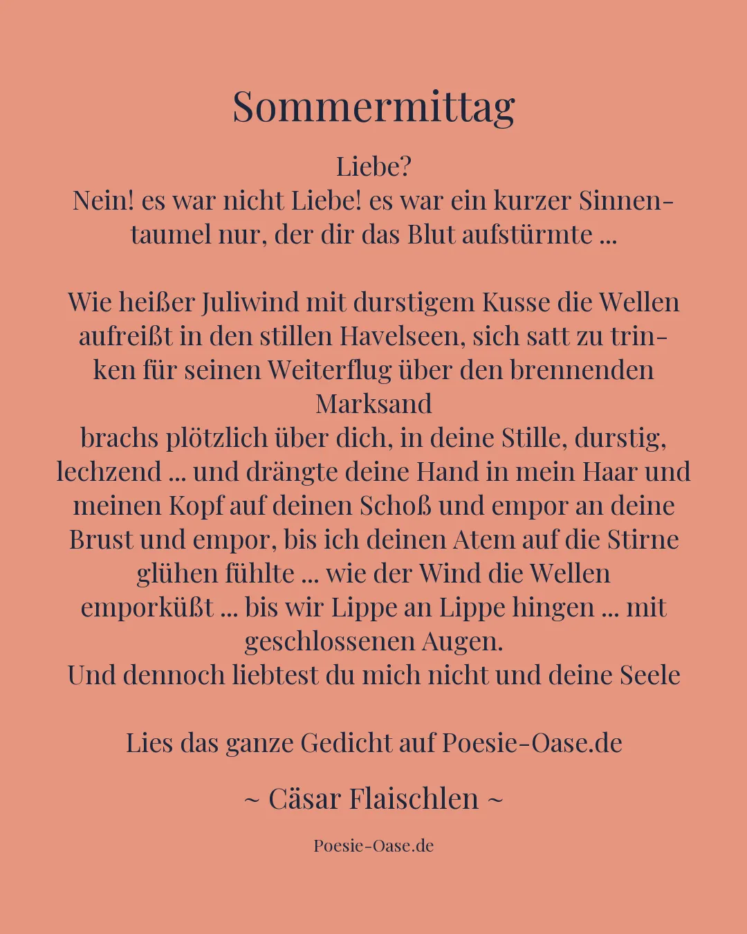Illustration zu Sommermittag