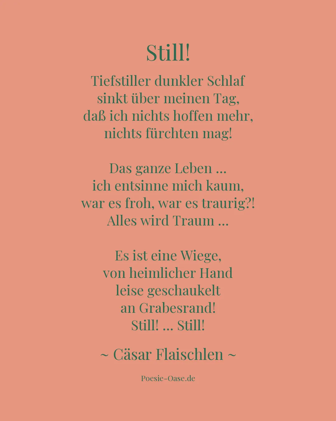 Illustration zu Still!