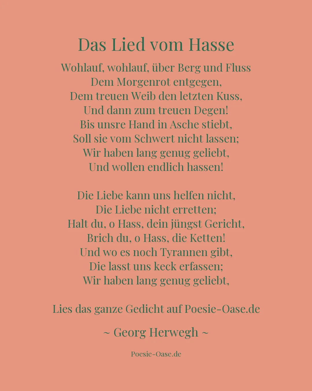 Illustration zu Das Lied vom Hasse