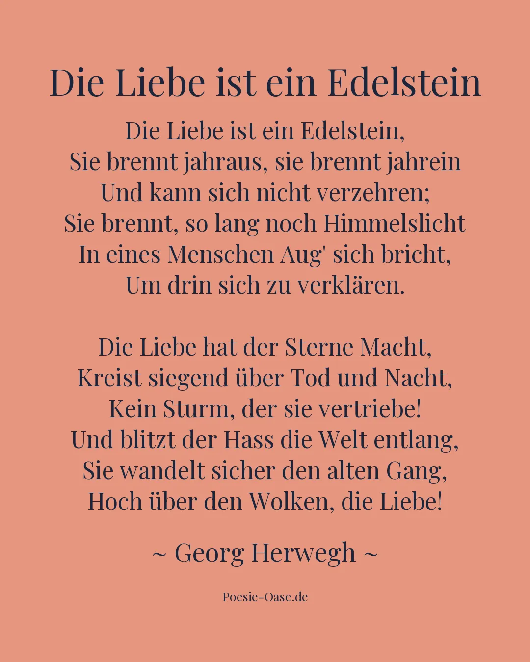 Illustration zu Die Liebe ist ein Edelstein