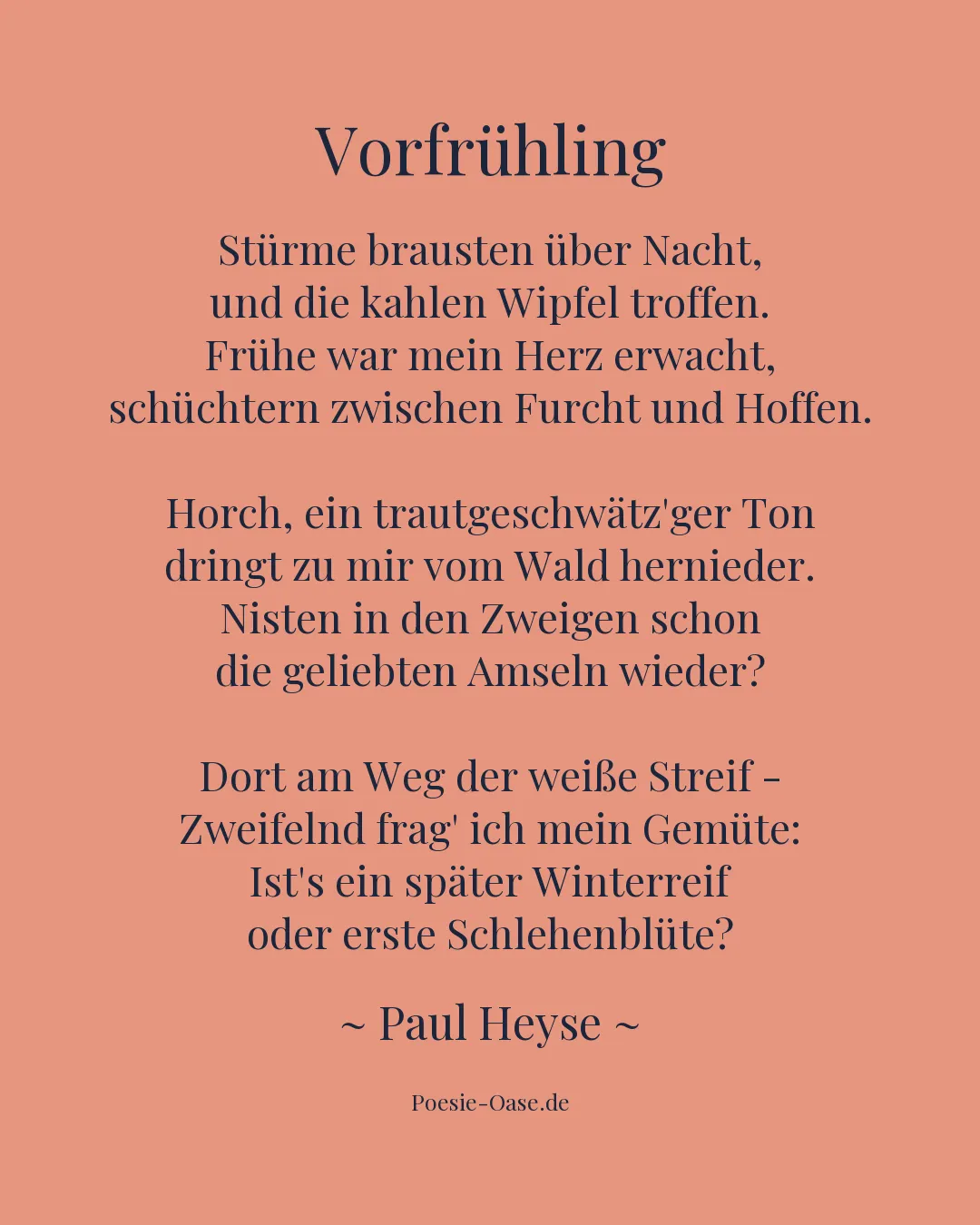 Illustration zu Vorfrühling