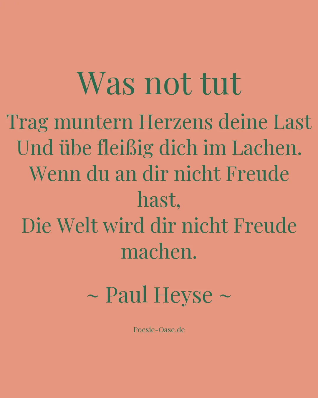 Illustration zu Was not tut