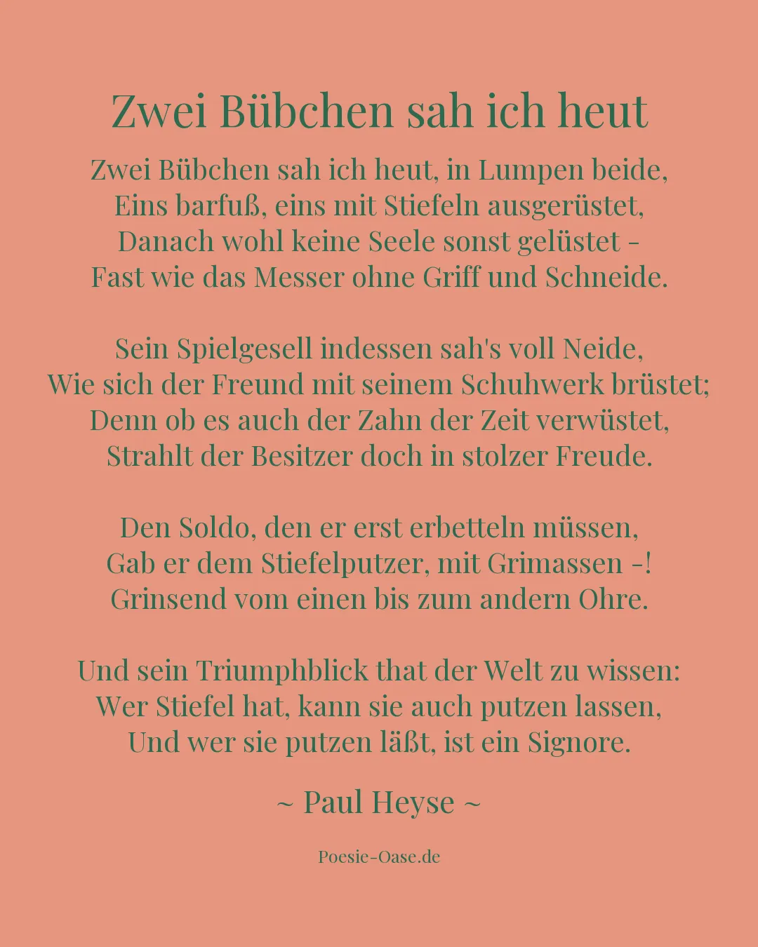 Illustration zu Zwei Bübchen sah ich heut