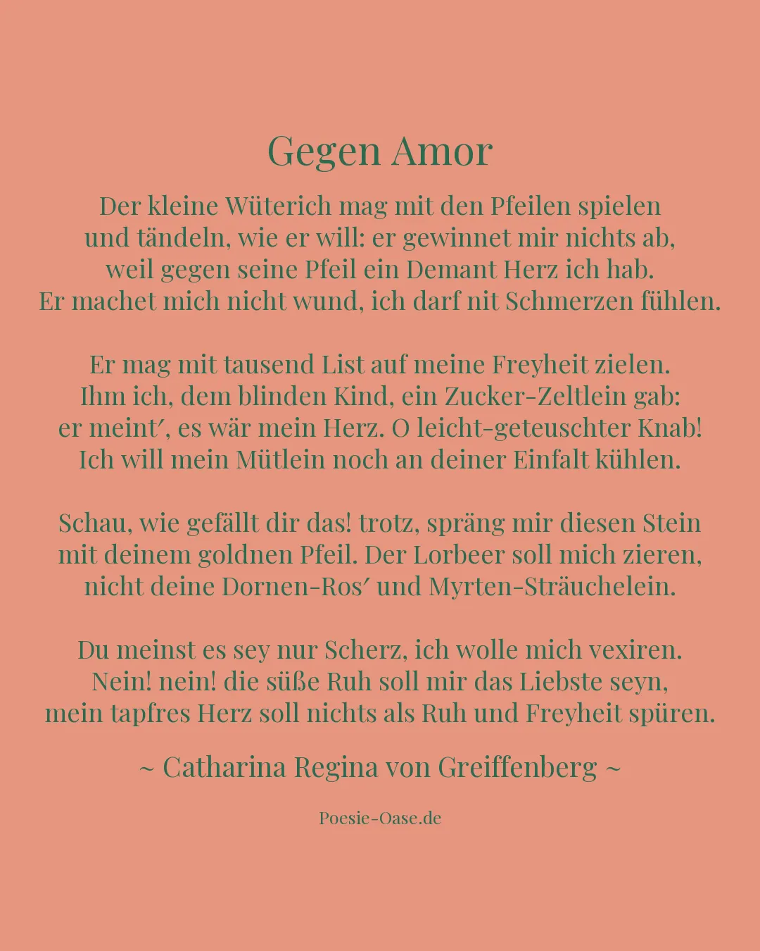 Illustration zu Gegen Amor