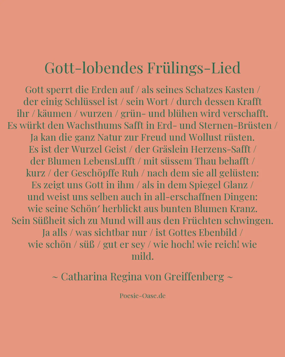 Illustration zu Gott-lobendes Frülings-Lied