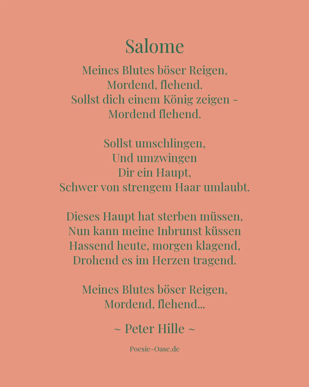 Illustration zu Salome