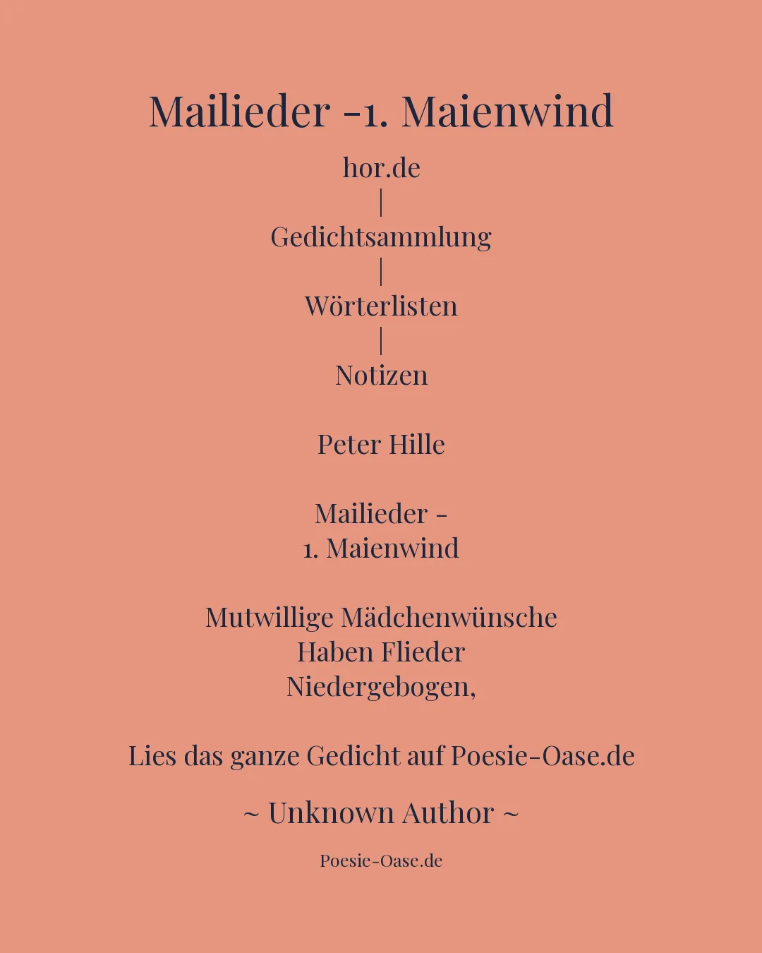 Illustration zu Mailieder -1. Maienwind