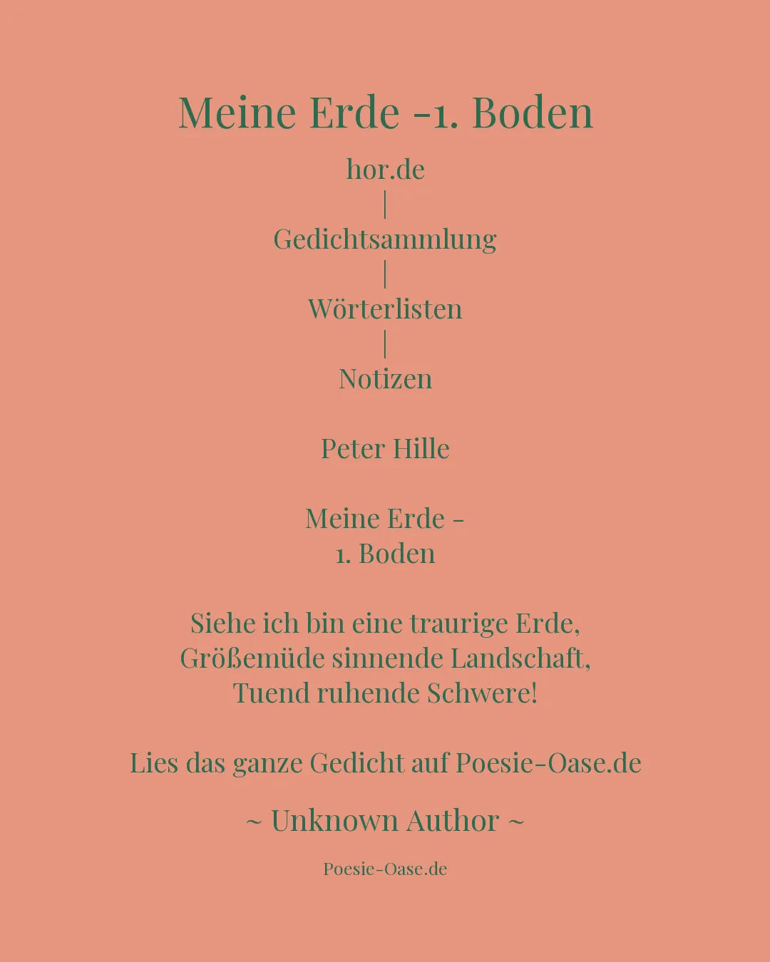 Illustration zu Meine Erde -1. Boden