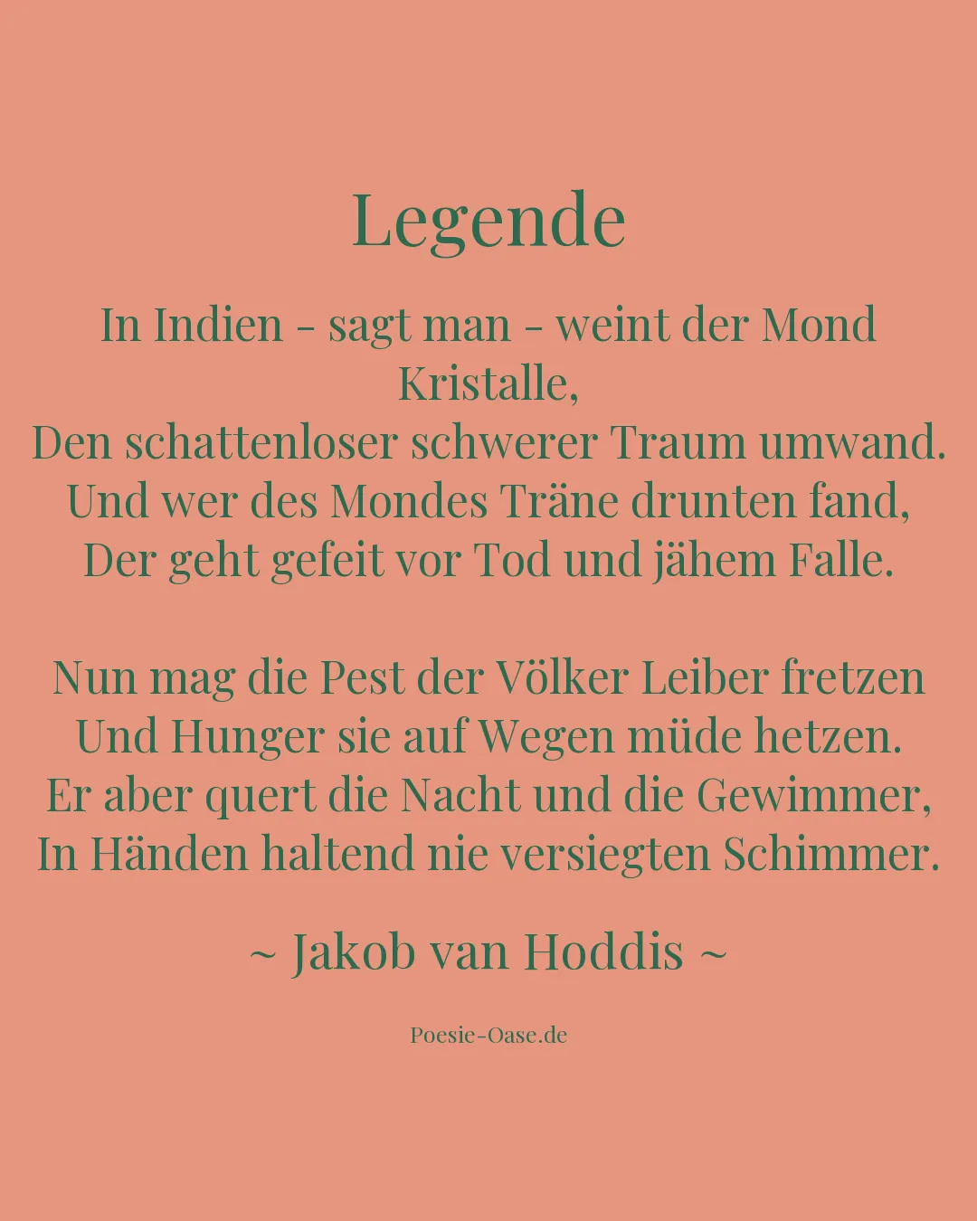Illustration zu Legende