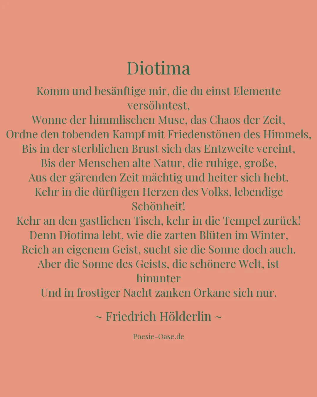 Illustration zu Diotima