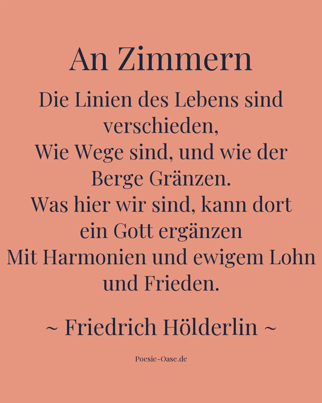 Illustration zu An Zimmern