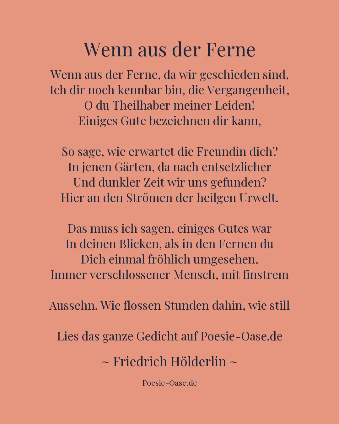 Illustration zu Wenn aus der Ferne