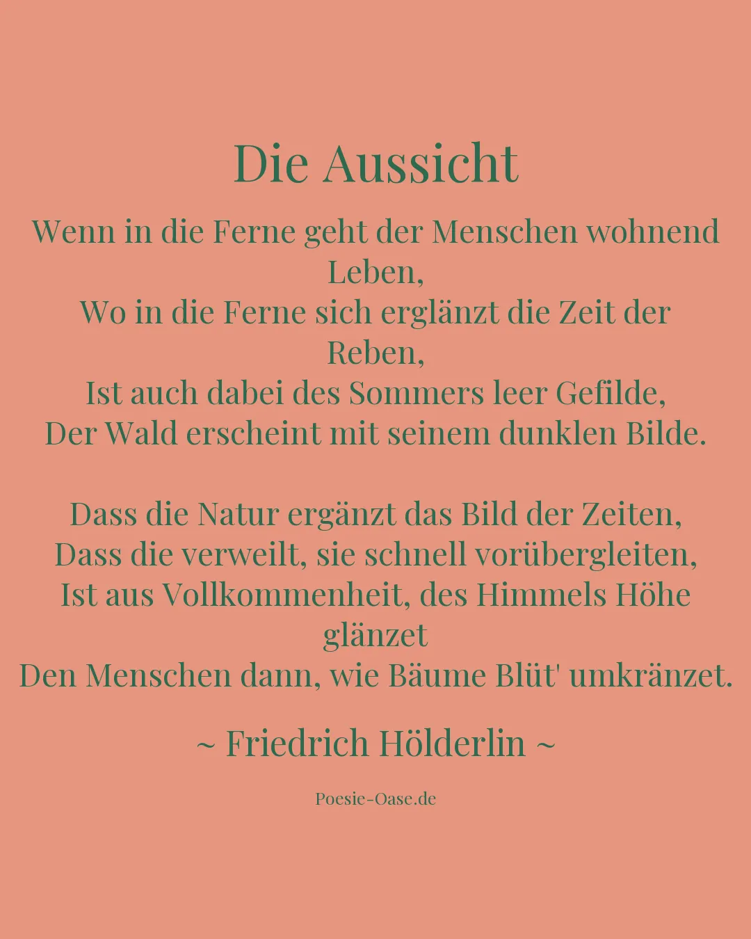 Illustration zu Die Aussicht