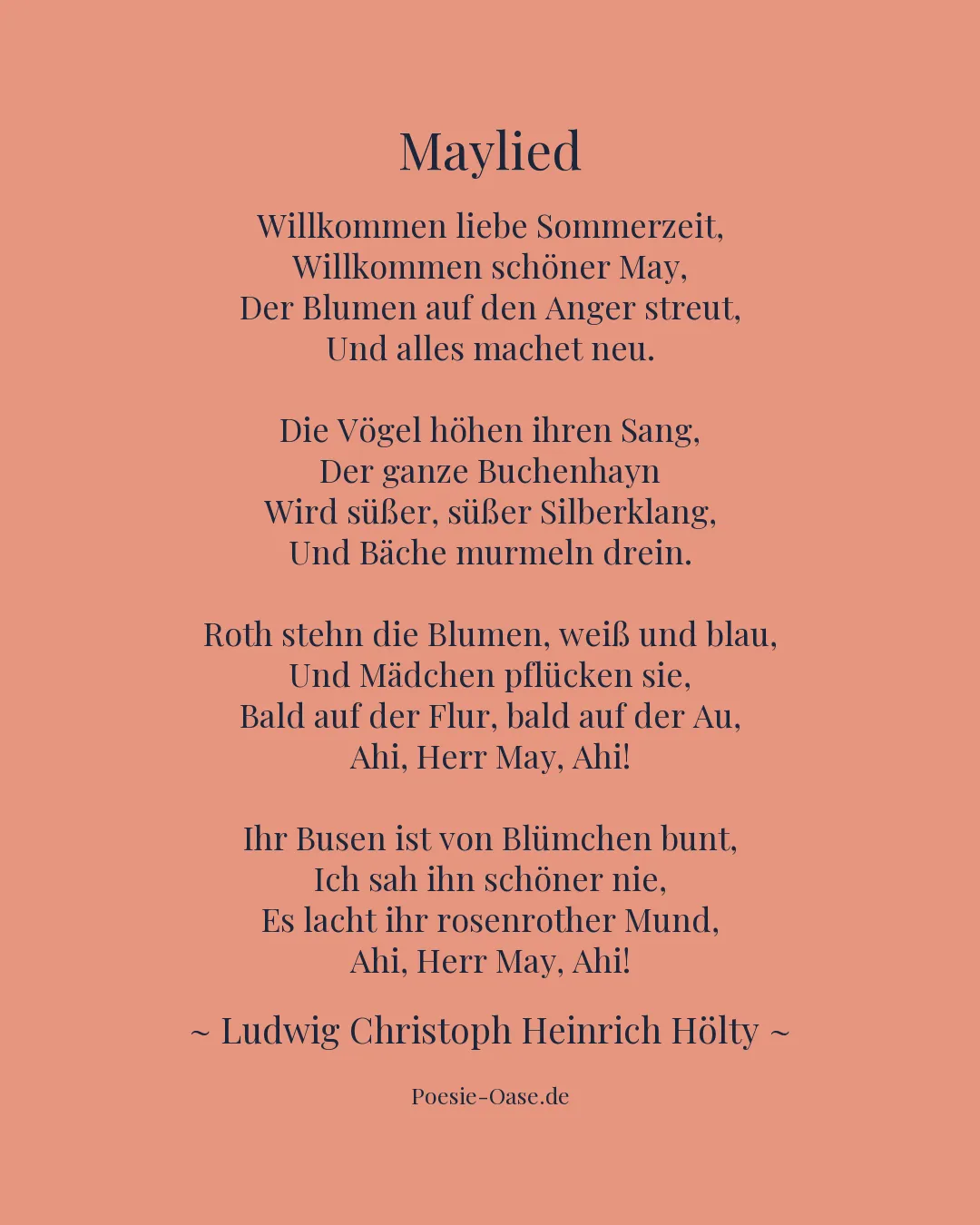 Illustration zu Maylied